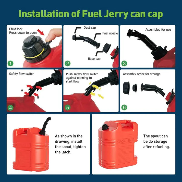 15-gallon Titan Series Heavy-Duty Fuel Tank