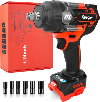 1/2-inch cordless impact wrench with 20V battery