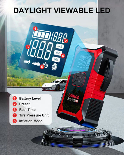 15000A Portable Car Battery Starter